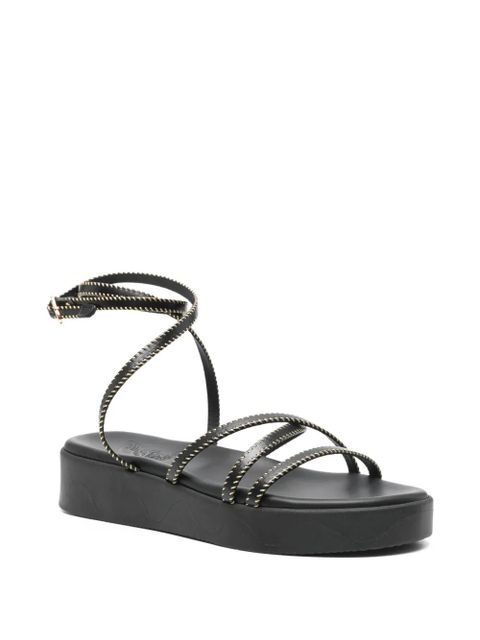 Ancient Greek Sandals Astriti stitch-straps sandals - Black - zdjęcie produktu nr 2