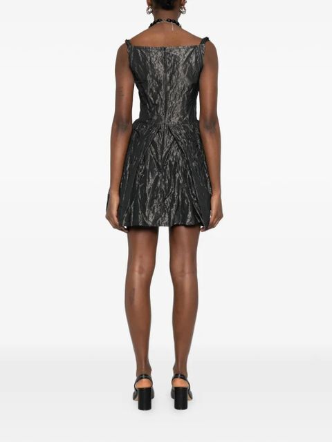 Vivienne Westwood draped pleated dress - Black