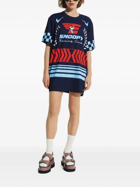 Essentiel Antwerp Peanuts graphic-print oversized T-shirt - Blue - zdjęcie produktu nr 2