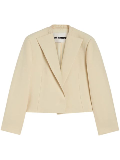 Jil Sander wool blazer - Neutrals