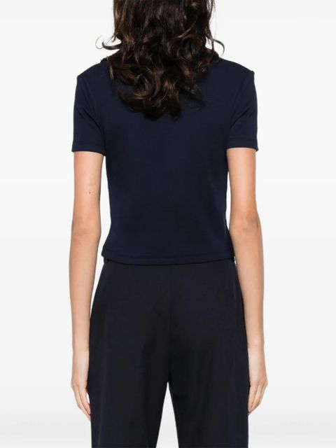 SANDRO embellished collar shirt - Blue