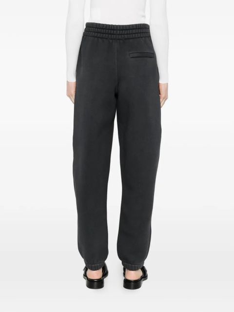 Alexander Wang logo-detail track pants - Black