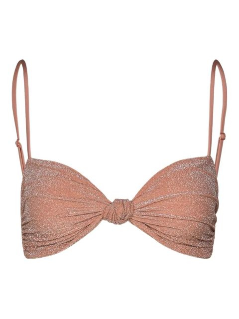 Johanna Ortiz Heliconia knot bikini top - Pink - zdjęcie produktu nr 1