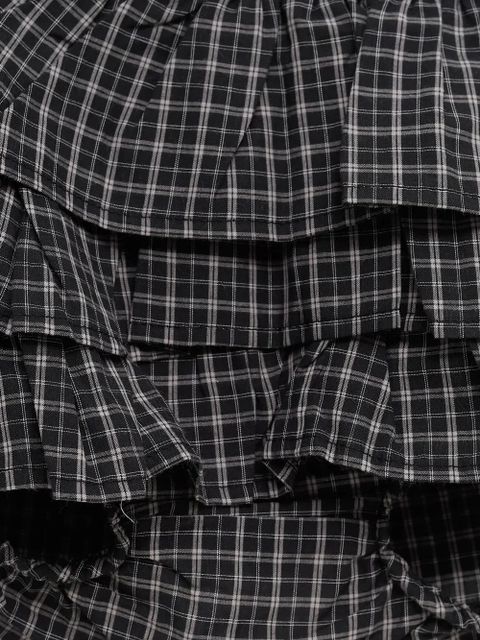 Gimaguas Jardin ruffled skort - Black