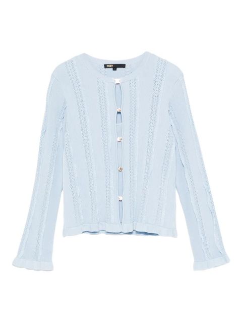 Maje buttoned cardigan set - Blue - zdjęcie produktu nr 1