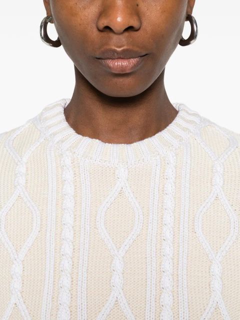 Jacquemus La Maille Amelo sweater - Neutrals