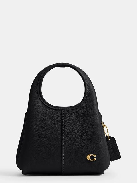 Coach torebka skórzana Lana 19 kolor czarny CCY32