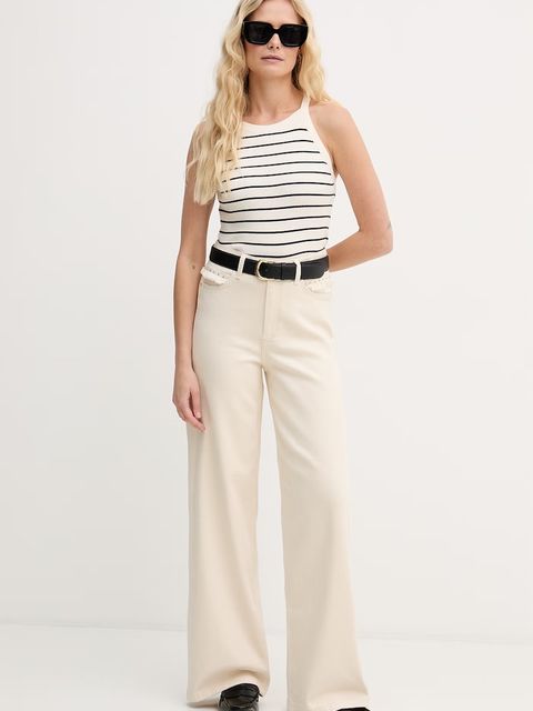 Mos Mosh jeansy wide leg damskie Colette - zdjęcie produktu nr 1