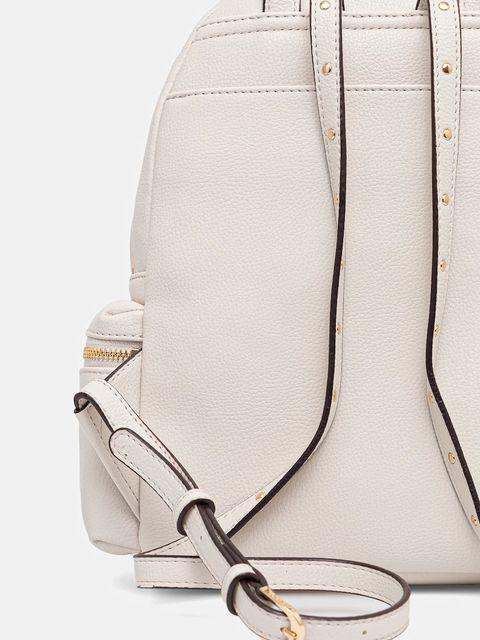 Liu Jo plecak damski kolor beżowy mały z aplikacją AF5136.E0058