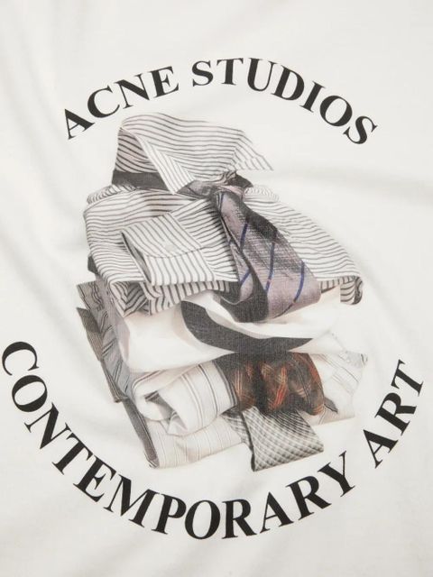 Acne Studios printed T-shirt - Neutrals