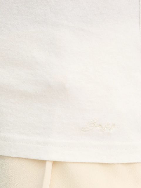 BOSS Orange t-shirt bawełniany damski kolor beżowy 50543502