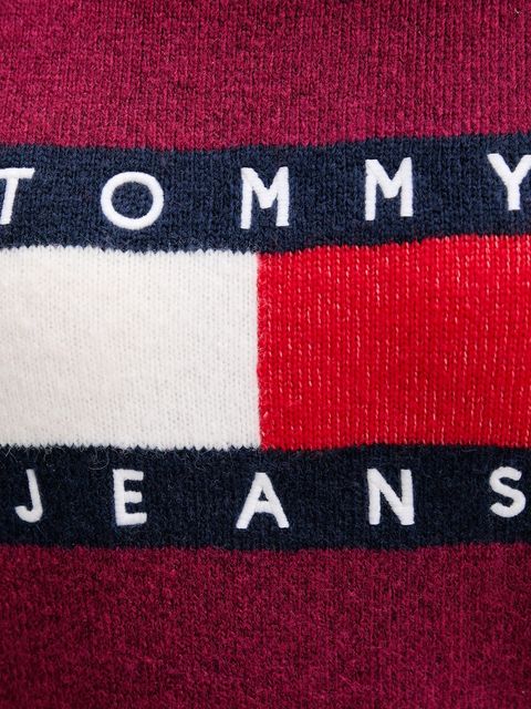 Tommy Jeans sweter z domieszką wełny