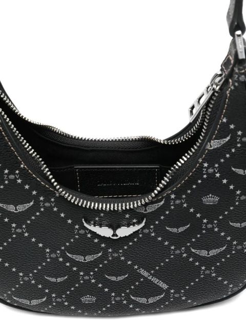 Zadig&Voltaire Z Night Out logo graphic shoulder bag - Black - zdjęcie produktu nr 2