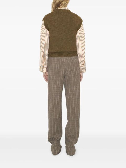 Tory Burch wool vest - Brown