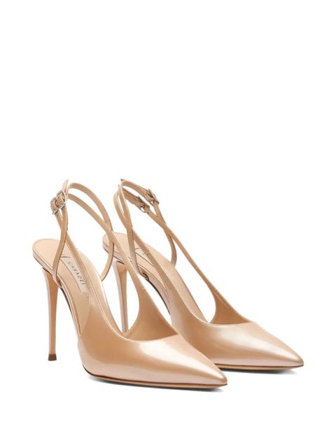 Casadei Julia Samurai strap pointed pumps - Neutrals - zdjęcie produktu nr 2