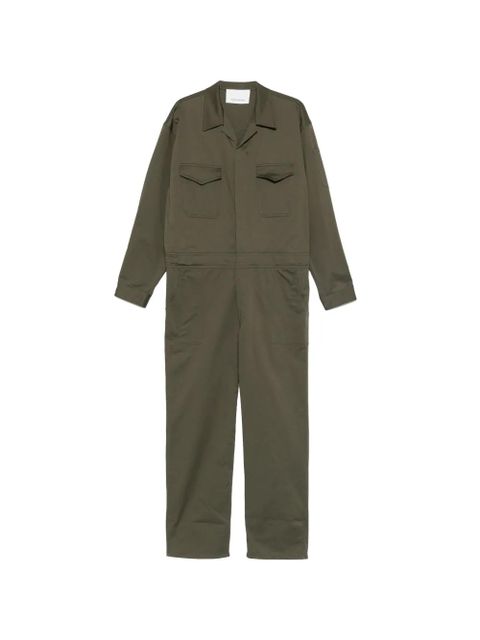 The Frankie Shop Ardea flap-pocket jumpsuit - Green - zdjęcie produktu nr 1