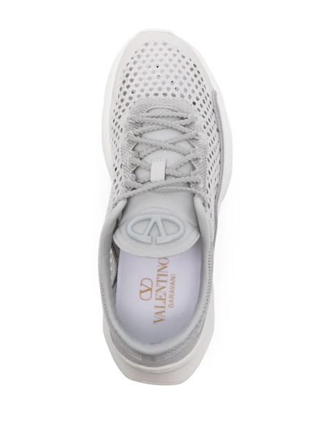 Valentino Garavani True Actress mesh sneakers - Grey