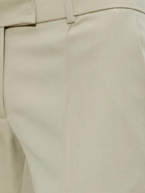 The Attico pressed-crease trousers - Neutrals