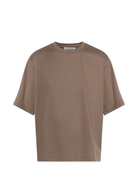 Róhe crew-neck short-sleeve T-shirt - Brown - zdjęcie produktu nr 1