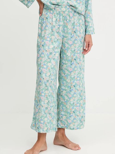 United Colors of Benetton piżama damska kolor turkusowy 4W313P00U