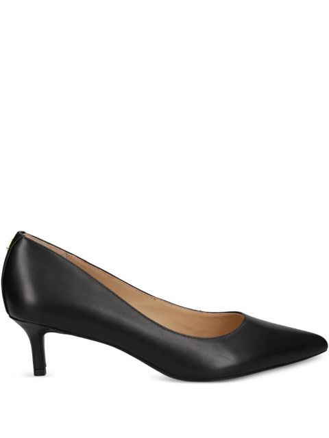 Lauren Ralph Lauren pointed leather pumps - Black - zdjęcie produktu nr 1