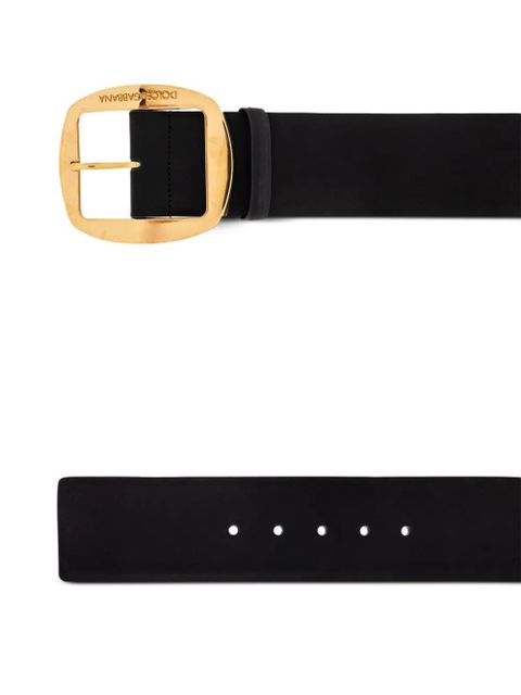 Dolce & Gabbana leather belt - Black