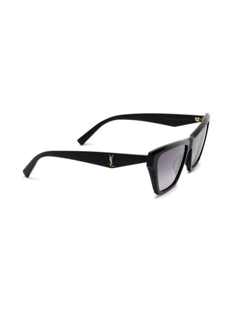Saint Laurent Eyewear square-frame sunglasses - Black - zdjęcie produktu nr 2