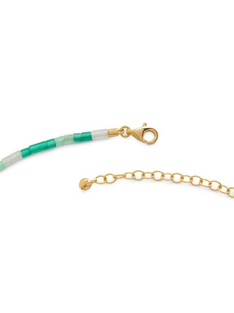 Monica Vinader Delphi Multi Gemstone bracelet - Green
