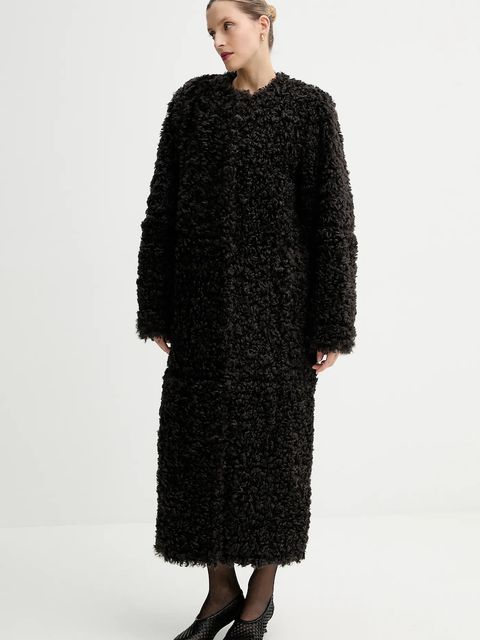 Stand Studio płaszcz Renata kolor brązowy 66551-9396