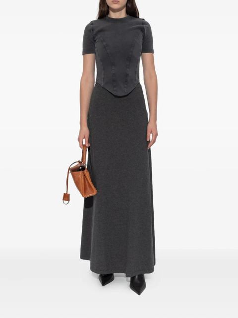 Balenciaga panelled T-shirt - Grey - zdjęcie produktu nr 2