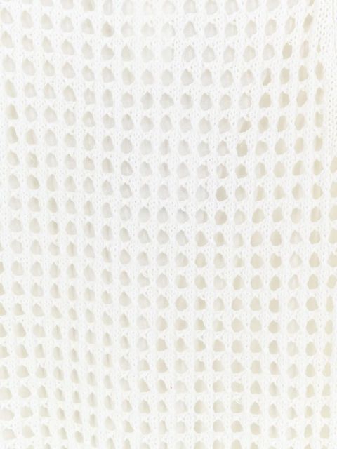 Max Mara open knit skirt - White