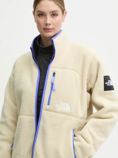 The North Face kurtka dwustronna TNF x Yinka Ilori kolor beżowy przejściowa NF0A89GK4D51