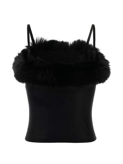 Balenciaga square-neck tank top - Black - zdjęcie produktu nr 2