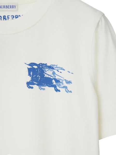 Burberry EKD cotton T-shirt - White - zdjęcie produktu nr 2