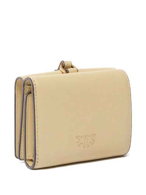 PINKO logo leather wallet - Yellow - zdjęcie produktu nr 1