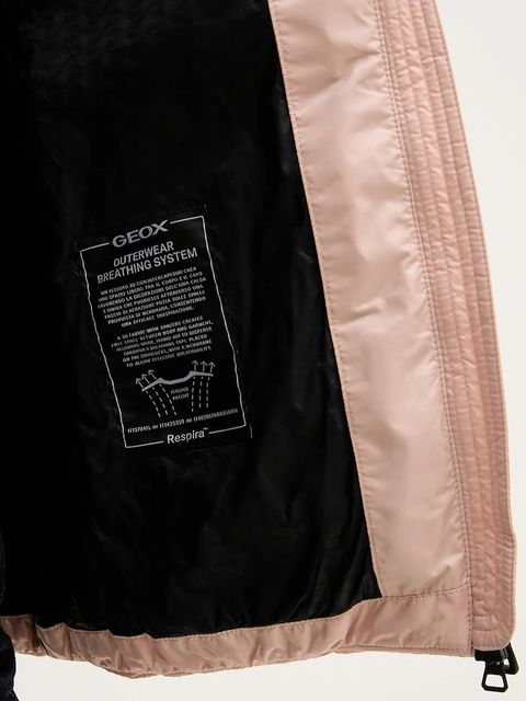 Geox bezrękawnik BLEYZE kolor pomarańczowy przejściowy W5628C T3121