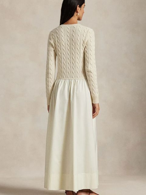 Polo Ralph Lauren sukienka z dodatkiem wełny - zdjęcie produktu nr 2