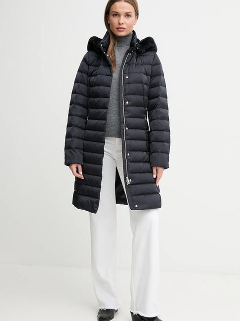 Geox kurtka puchowa BETTANIE kolor granatowy zimowa W5626H T3122