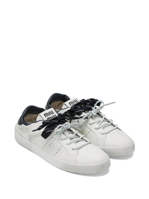Miu Miu x New Balance 530 SL logo-print sneakers - White - zdjęcie produktu nr 2