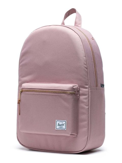 Herschel plecak Plecak Herschel Settlement kolor różowy duży gładki Plecak Herschel Settlement 10005-02077