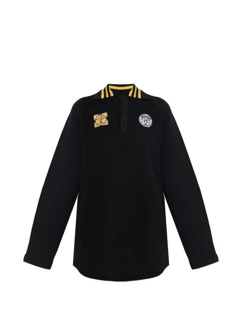 Off-White appliquéd collared dress - Black - zdjęcie produktu nr 1