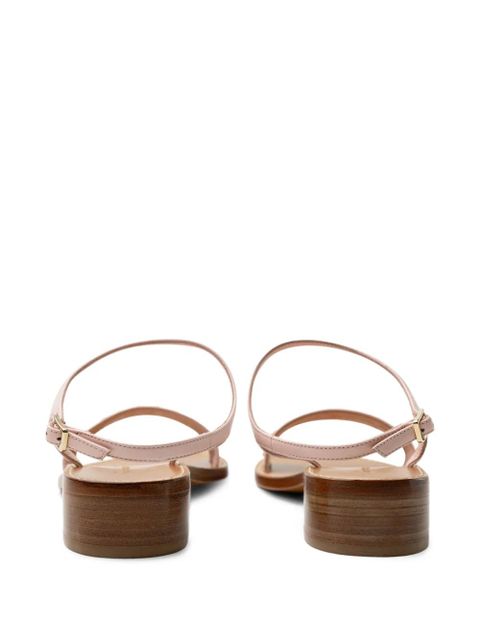 Ferragamo chain-detail sandals - Pink