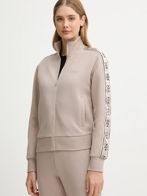 Guess bluza BRITNEY damska kolor beżowy z aplikacją V2YQ16 KB3P2 - zdjęcie produktu nr 1