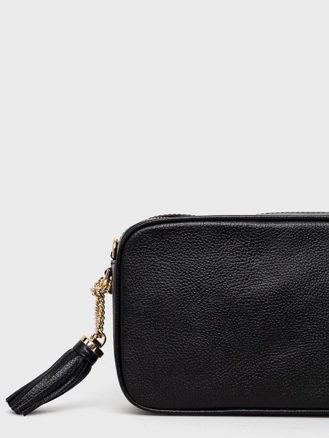 MICHAEL Michael Kors torebka skórzana 32F7GGNM8L kolor czarny