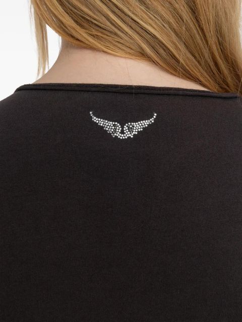 Zadig&Voltaire v-neck t-shirt - Brown