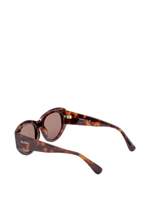 Max Mara Eyewear oval-frame sunglasses - Brown