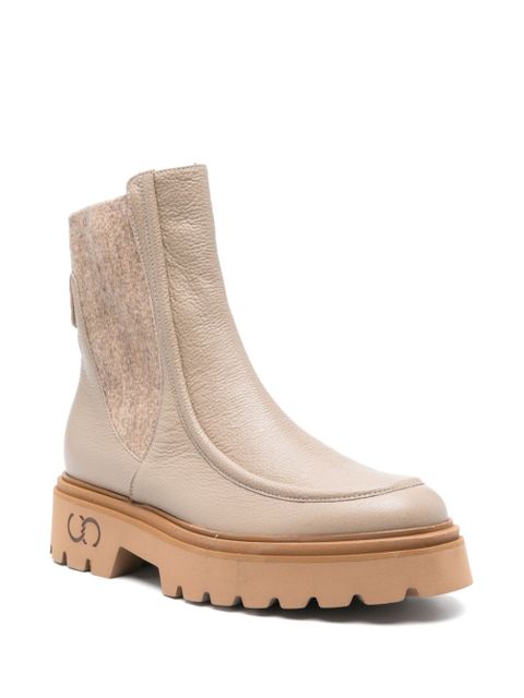 Casadei leather Chelsea boots - Neutrals - zdjęcie produktu nr 2