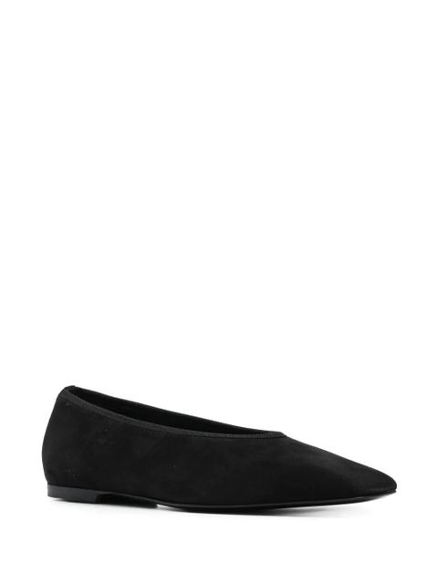 TOTEME suede ballerina shoes - Black - zdjęcie produktu nr 2