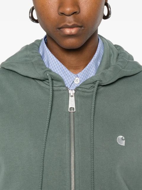 Carhartt WIP hooded zip jacket - Green
