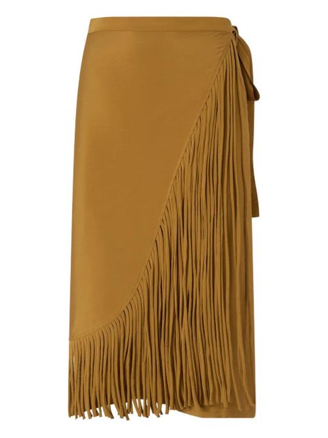 PINKO fringed tie skirt - Brown - zdjęcie produktu nr 1